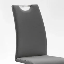 Swingstuhl Filio in Grau (2er Set)