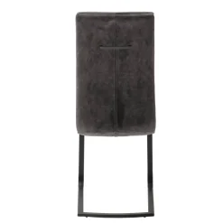 Swingstuhl Quartett in Anthrazit - Amando (4er Set)