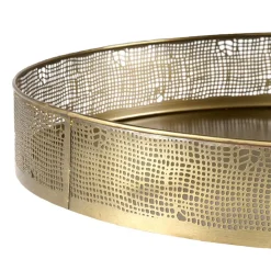 Tablett Duo in Altgold - Rigori (zweiteilig)