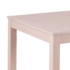 Taupefarbener Esstisch mit 2 Einlegeplatten Bino aus Holz teilmassiv