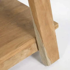 Teakholz Bank mit Ablageboden - Romitella