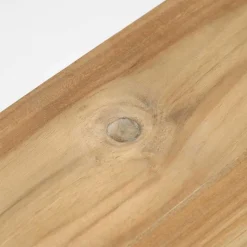 Teakholz Bank mit Ablageboden - Romitella