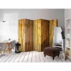 5-teiliger Raumtrenner Bambus Sichtschutz - Ezema