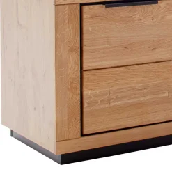 Teilmassive TV Wohnwand - Möbelset - Vlacoma (vierteilig)