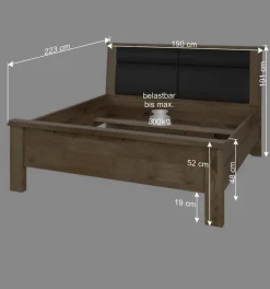 Teilmassives Schlafzimmer Möbelset - Riostar (vierteilig)