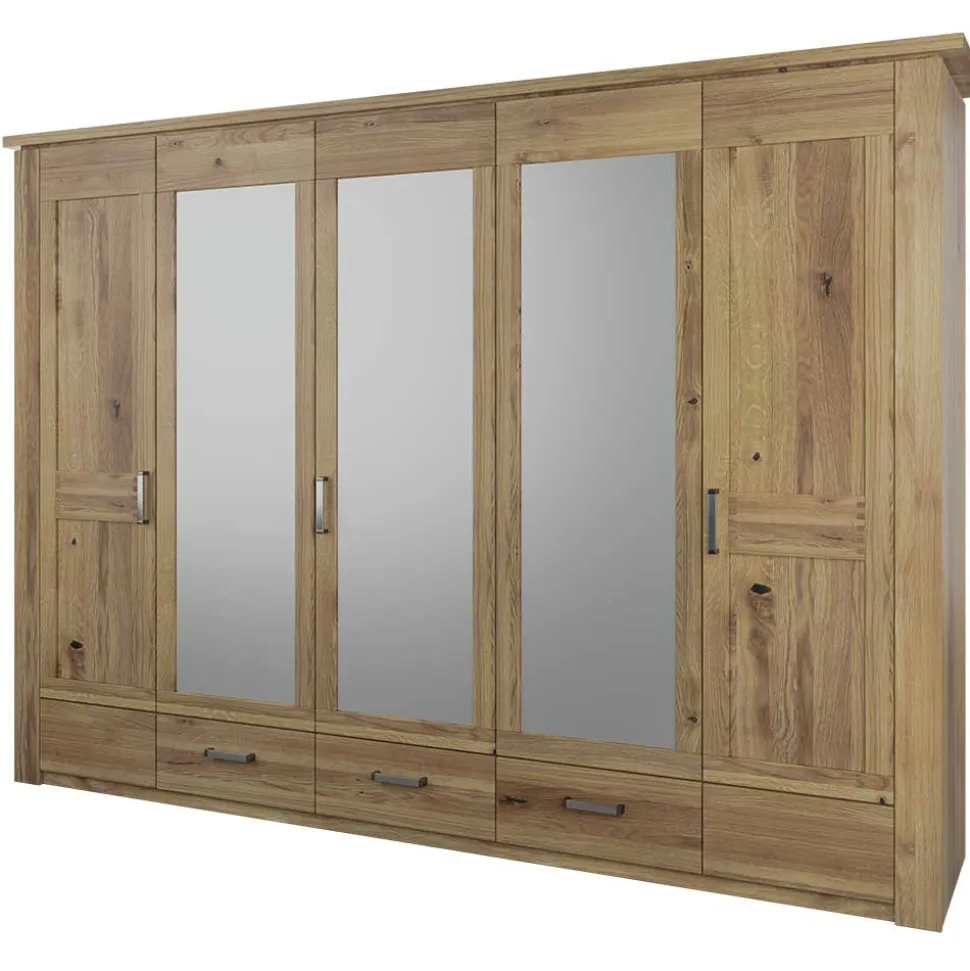 Teilmassives Schlafzimmer Möbelset - Riostar (vierteilig)