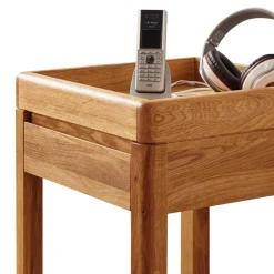 Telefonkonsole aus Wildeiche Massivholz - Uvinessa