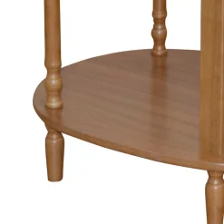 Telefontisch Belafoma in Nussbaumfarben