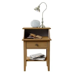 Telefontisch Piatra aus Kiefer teilmassiv