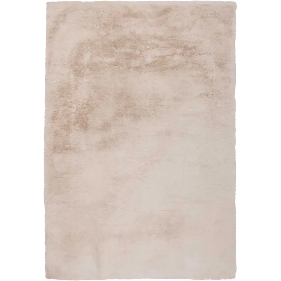 Teppich aus weichem Kunstfell in Creme - Yukons