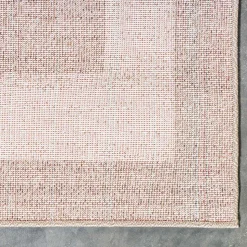Teppich in Beige Braun Kurzflor - Osiko