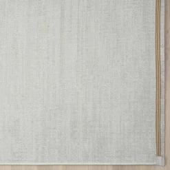 Teppich in Creme & Beige - dezent gemustert - Rondma