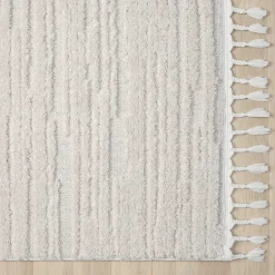 Teppich in Creme mit Kurzflor - Brayan