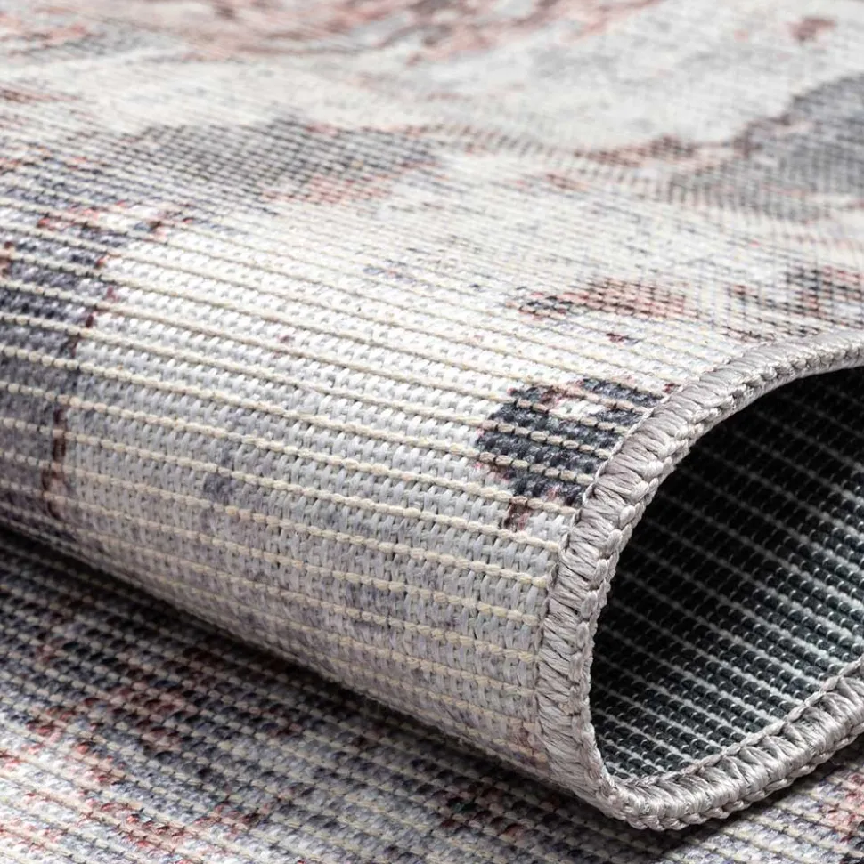 Teppich in Creme und Terracotta - Caruna