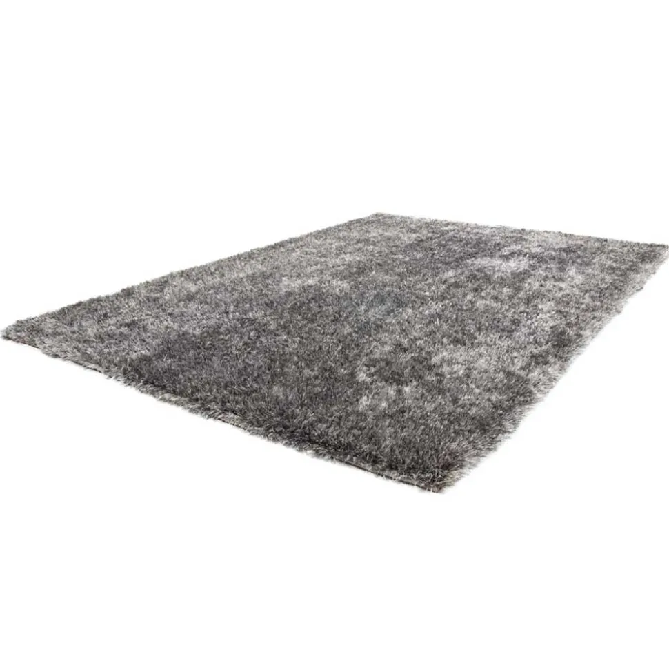 Teppich in Grau mit hohem Flor - Dagello