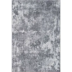 Teppich in Hellgrau und Blaugrau - Salamanca