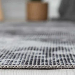 Teppich in Hellgrau und Blaugrau - Salamanca