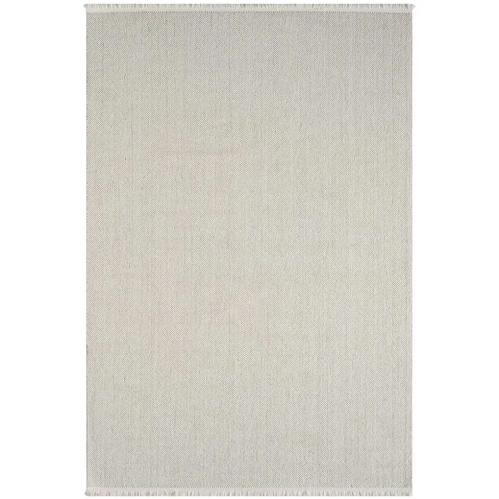 Teppich in Hoch-Tief-Optik mit Fransen - Kilazo