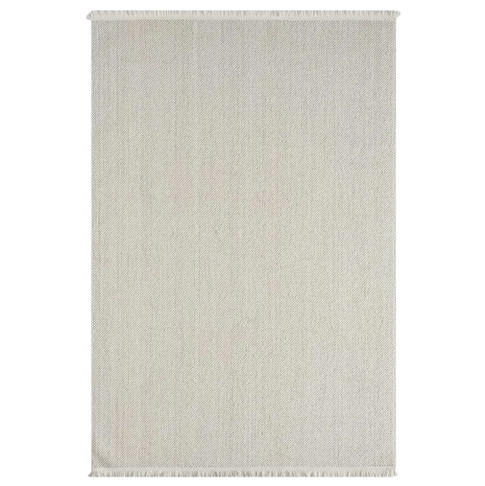 Teppich in Hoch-Tief-Optik mit Fransen - Kilazo