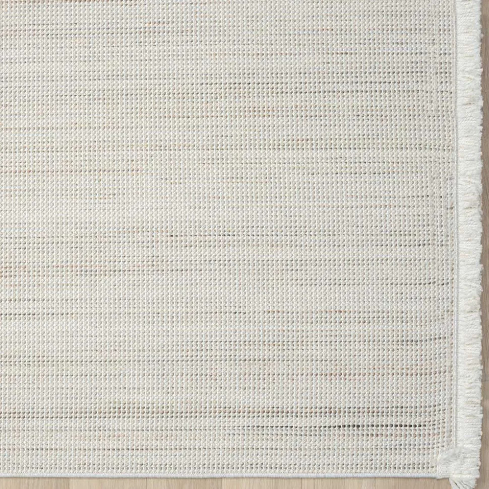 Teppich in Hoch-Tief-Optik mit Fransen - Kilazo