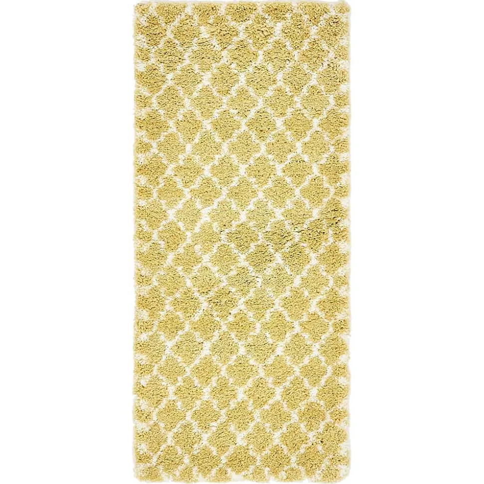 Teppich Läufer gemustert im Kacheldesign - Arelas