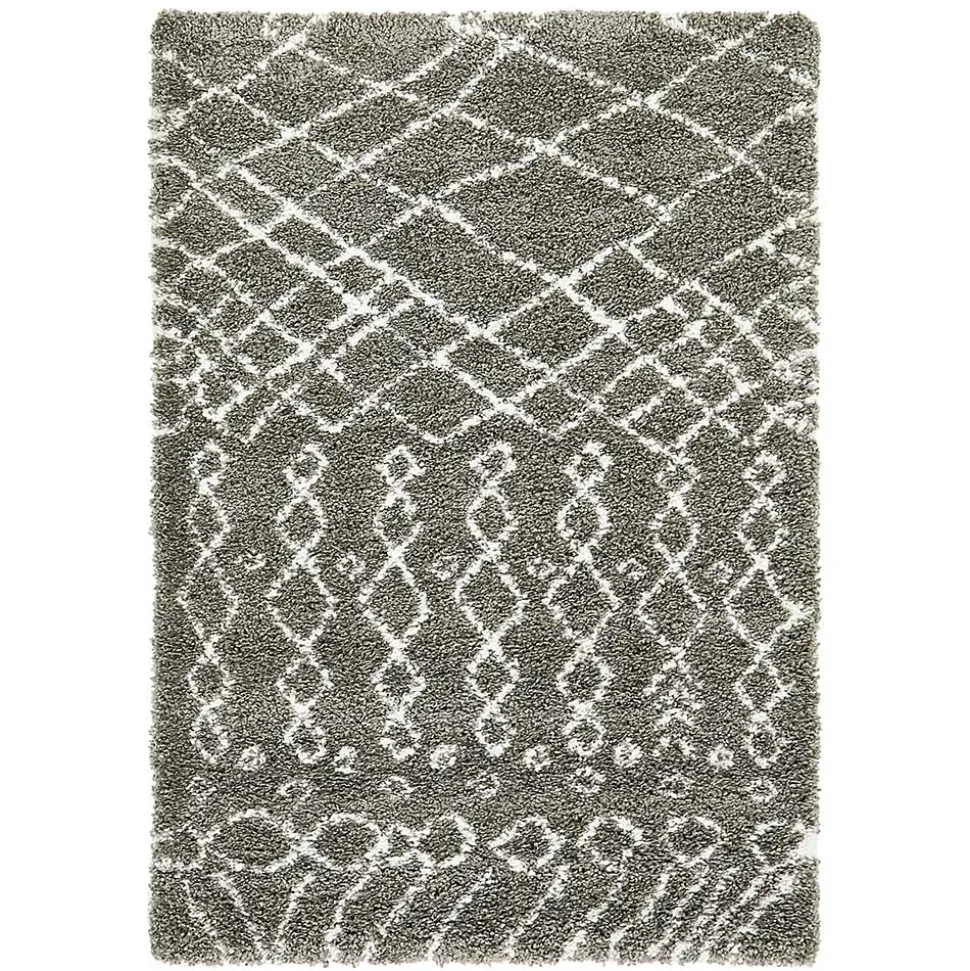 Teppich Läufer mit abstraktem Muster - Hochflor - Cazryn