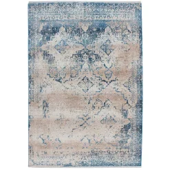 Teppich mit ausgewaschenem Orient Motiv - Gemta