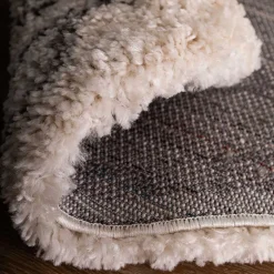 Teppich mit hohem Flor - Durchmesser 150 cm - Osika