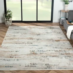 Teppich mit kurzem Flor in modernem Design - Shajana