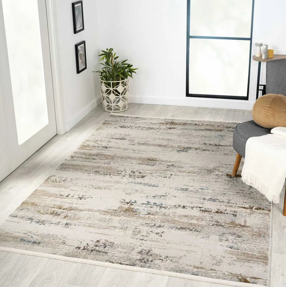 Teppich mit kurzem Flor in modernem Design - Shajana