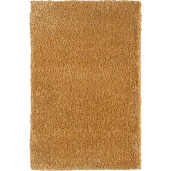 Teppich oder Läufer in Gold Gelb - Crocinol