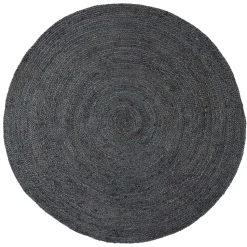 Teppiche aus Jute in Dunkelgrau - Icardus (2er Set)