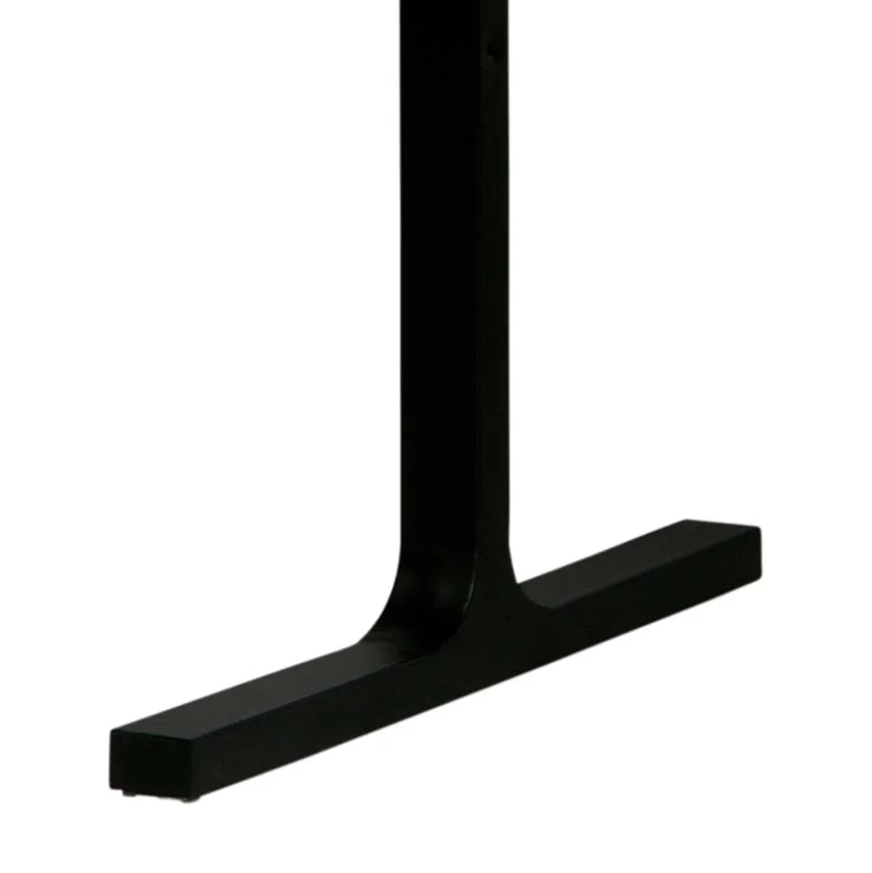 T-Gestell Tisch in Nussbaum & Schwarz - Bastion