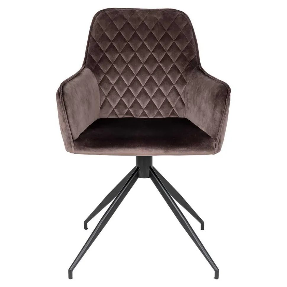 Tisch & drehbare Armlehnstühle - Kantino (siebenteilig)