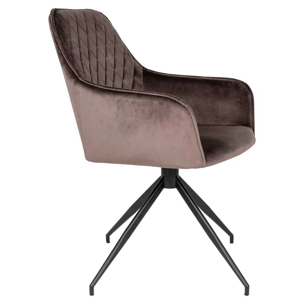 Tisch & drehbare Armlehnstühle - Kantino (siebenteilig)