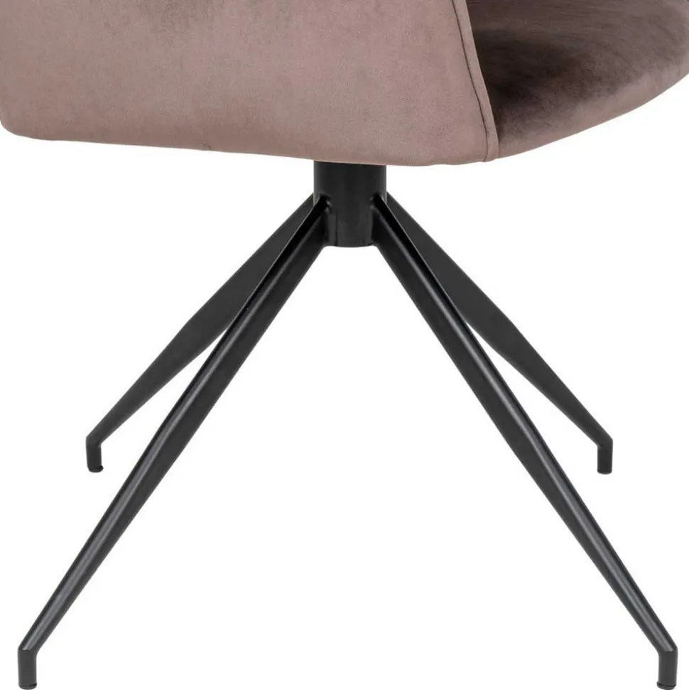 Tisch & drehbare Armlehnstühle - Kantino (siebenteilig)