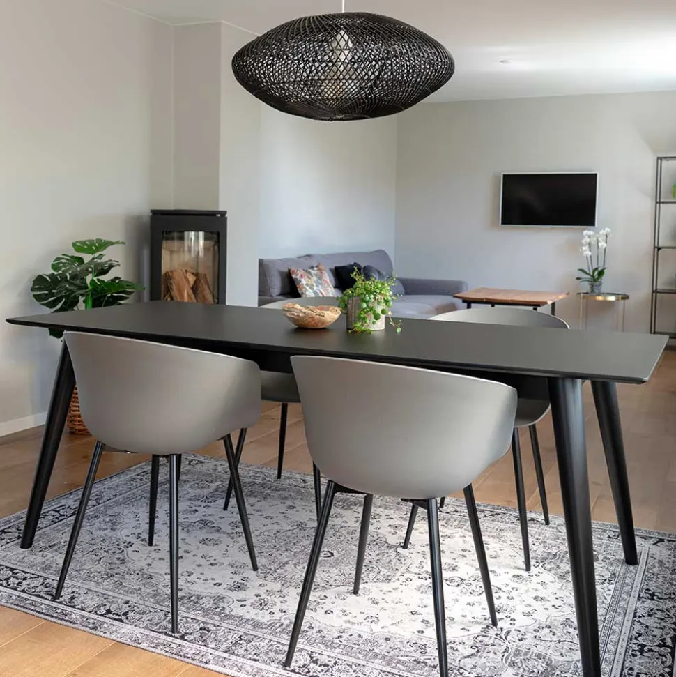 Tisch & Schalenstühle Set - Vigadru (fünfteilig)