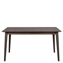 Tisch aus Eiche Massivholz in Dunkelbraun - Lomarios