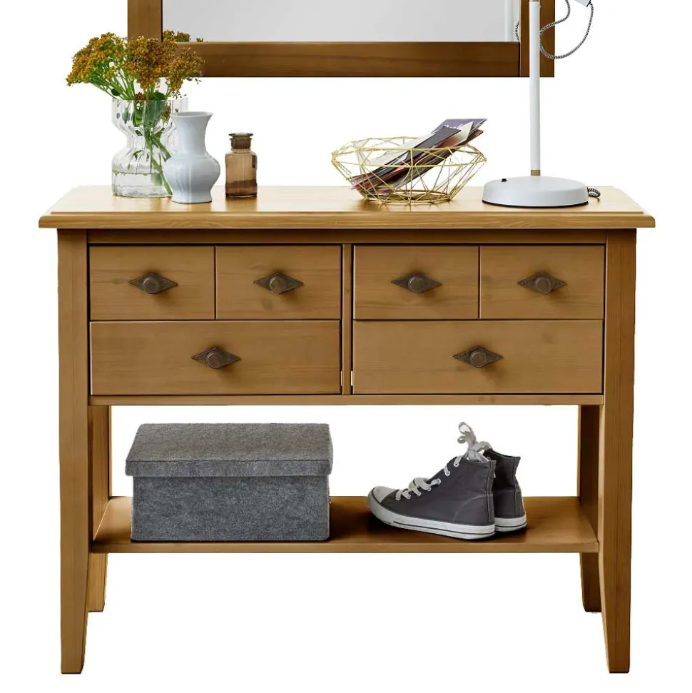 Tisch Kommode Piatra aus Kiefer teilmassiv