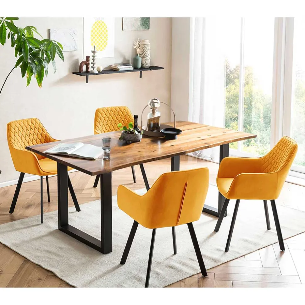 Tisch und vier Stühle im Set - Matijas (fünfteilig)