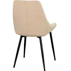 Tischgruppe in Schwarz & Beige - Orgevia (siebenteilig)