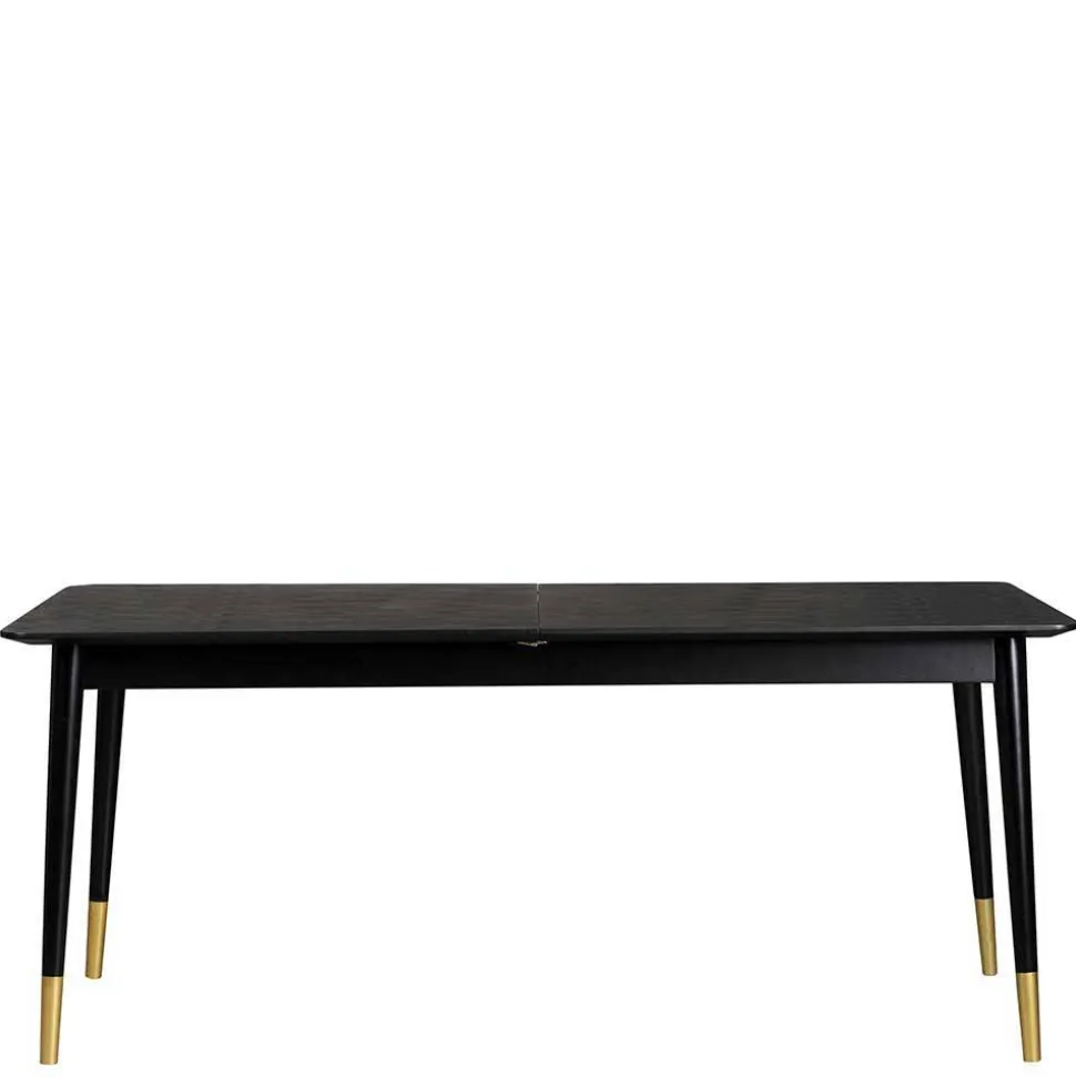 Tischgruppe in Schwarz & Beige - Orgevia (siebenteilig)