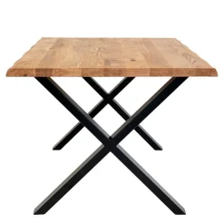 Tischgruppe mit acht Stühlen Set - Anglesio (neunteilig)