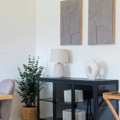 Tischlampe in Beige - Hanani