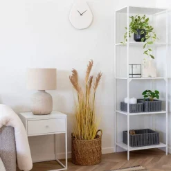 Tischleuchte in Hellbraun - Depna