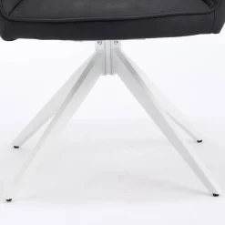 Tischsessel in Anthrazit - Minea (2er Set)