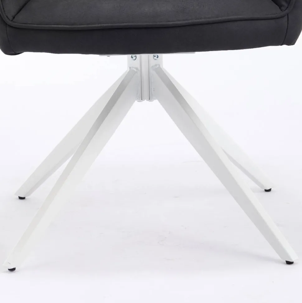 Tischsessel in Anthrazit - Minea (2er Set)