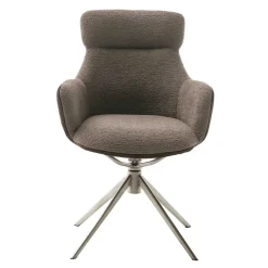 Tischsessel in Schlamm - Eliva (2er Set)