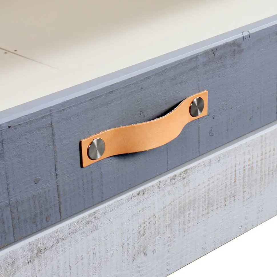 Tolles Zelt Kinderbett in Weiß & Grau - Tananoa