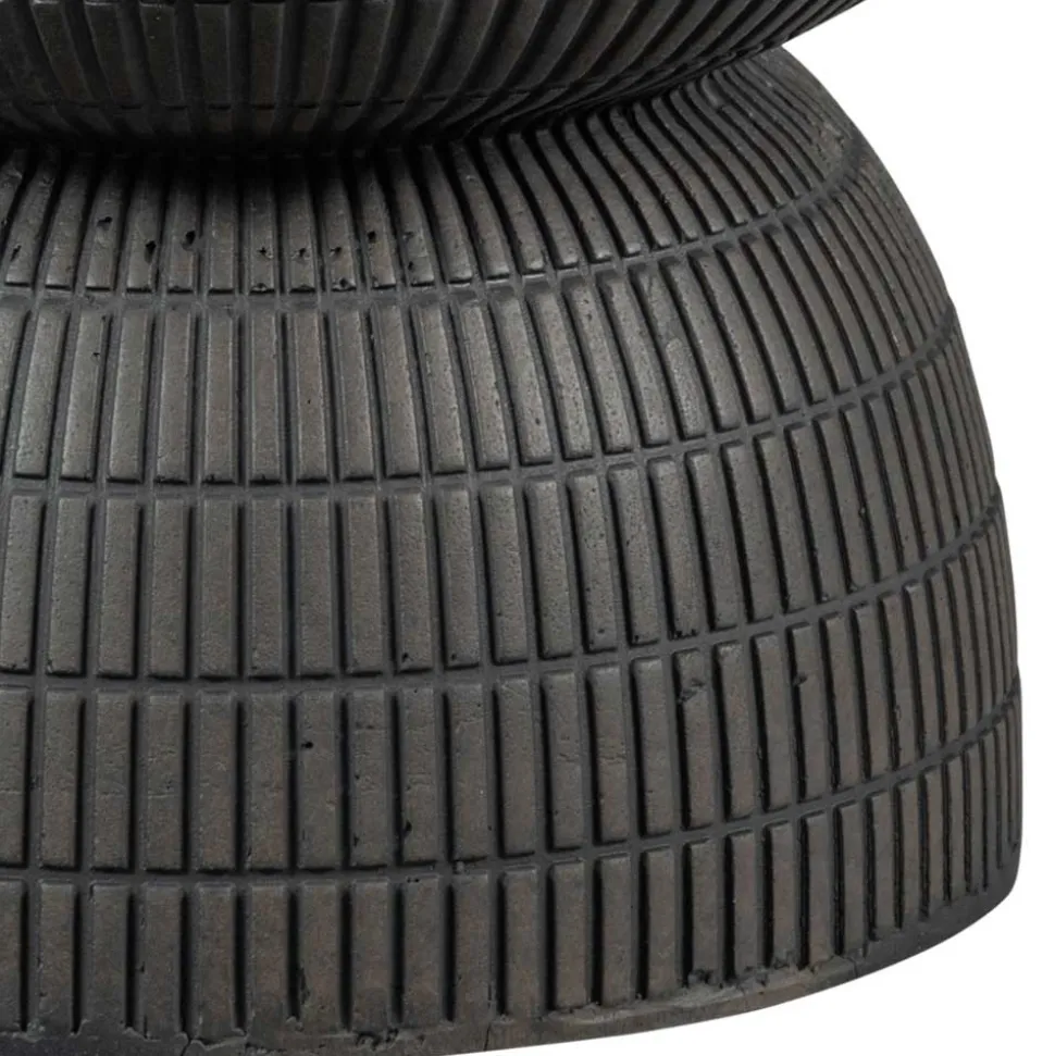 Tonfaser Beistelltisch in Dunkelbraun - Feregato